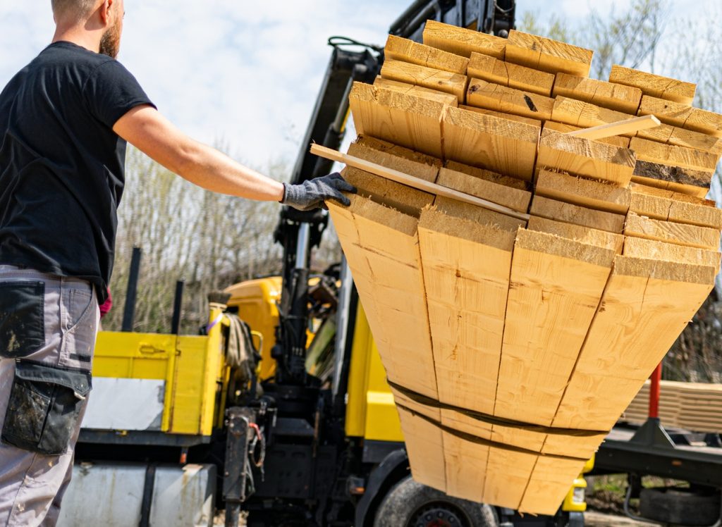 építőanyag szállítás